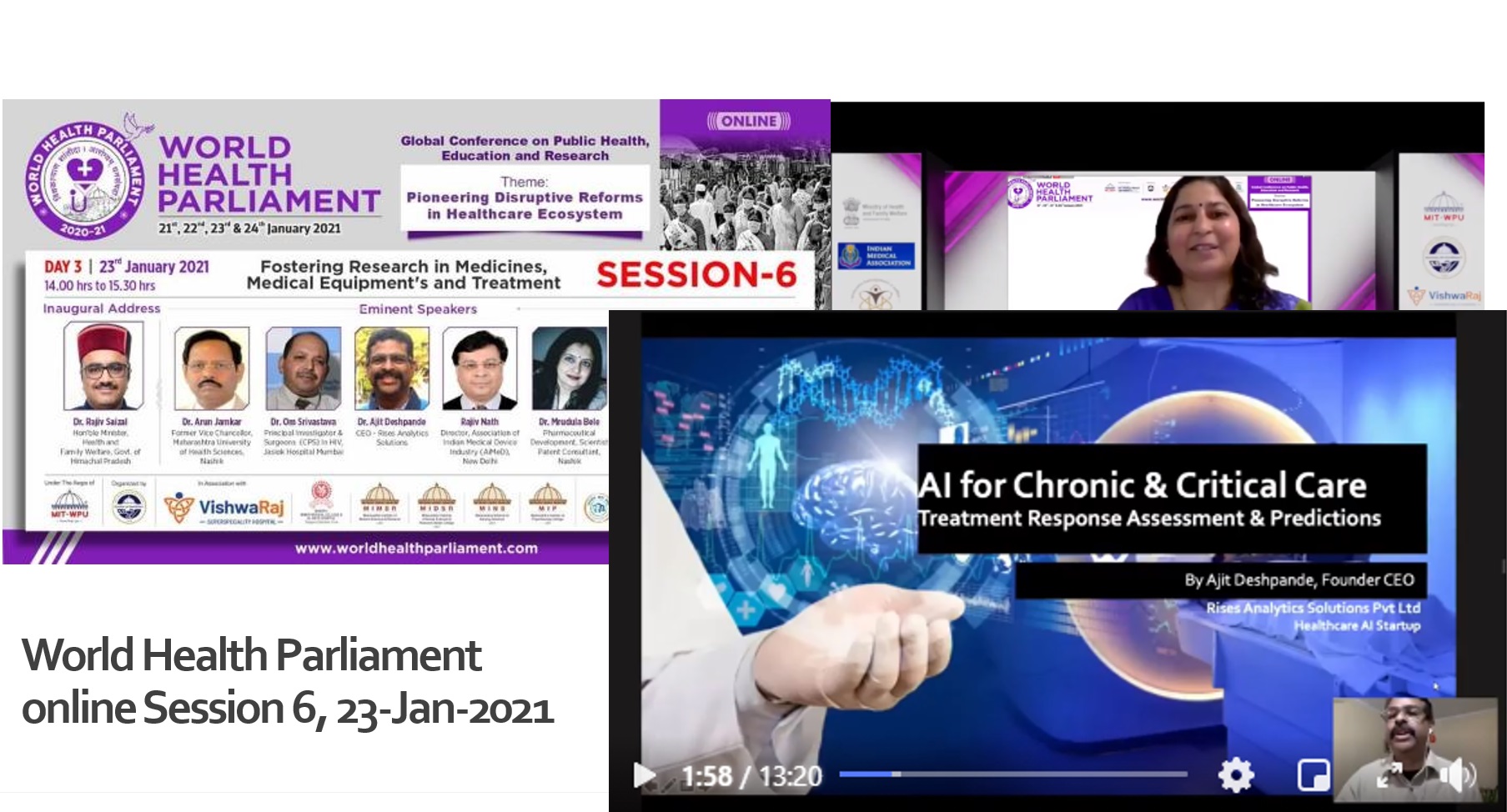 World Health Parliament online session 6
